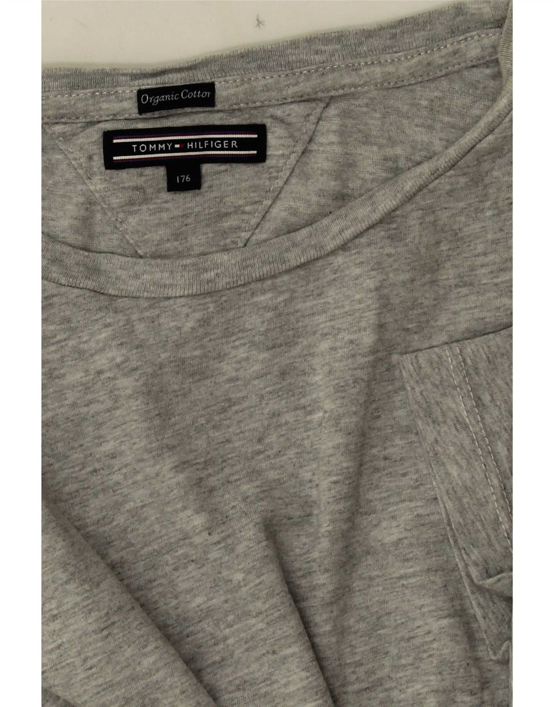Tommy Hilfiger T-Shirt-Oberteil für Jungen, 15–16 Jahre, grau meliert