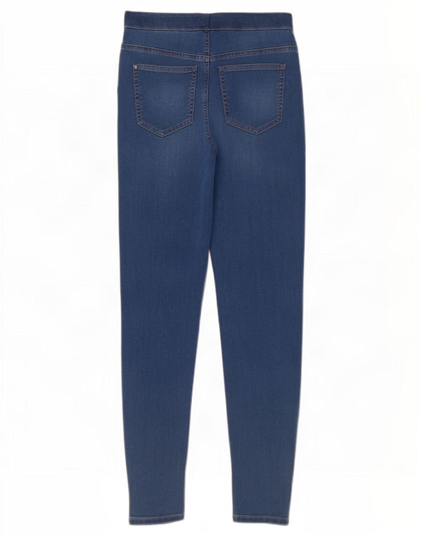 Marks & Spencer Damen Jegging-Jeans UK 8 Small W27 L27 Blaue Baumwolle