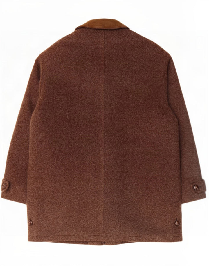 Dolomiten Herren Mantel IT 56 3XL Braun Mohair