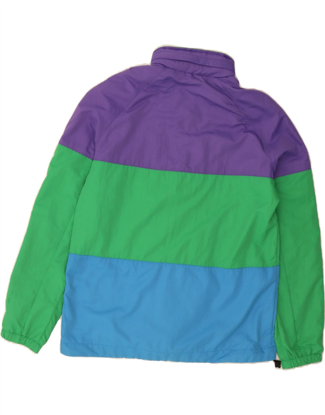 JACK WILLS Mens Hooded Tracksuit Top Jacket XL Multicoloured Colourblock Vintage Jack Wills and Second-Hand Jack Wills from Messina Hembry 