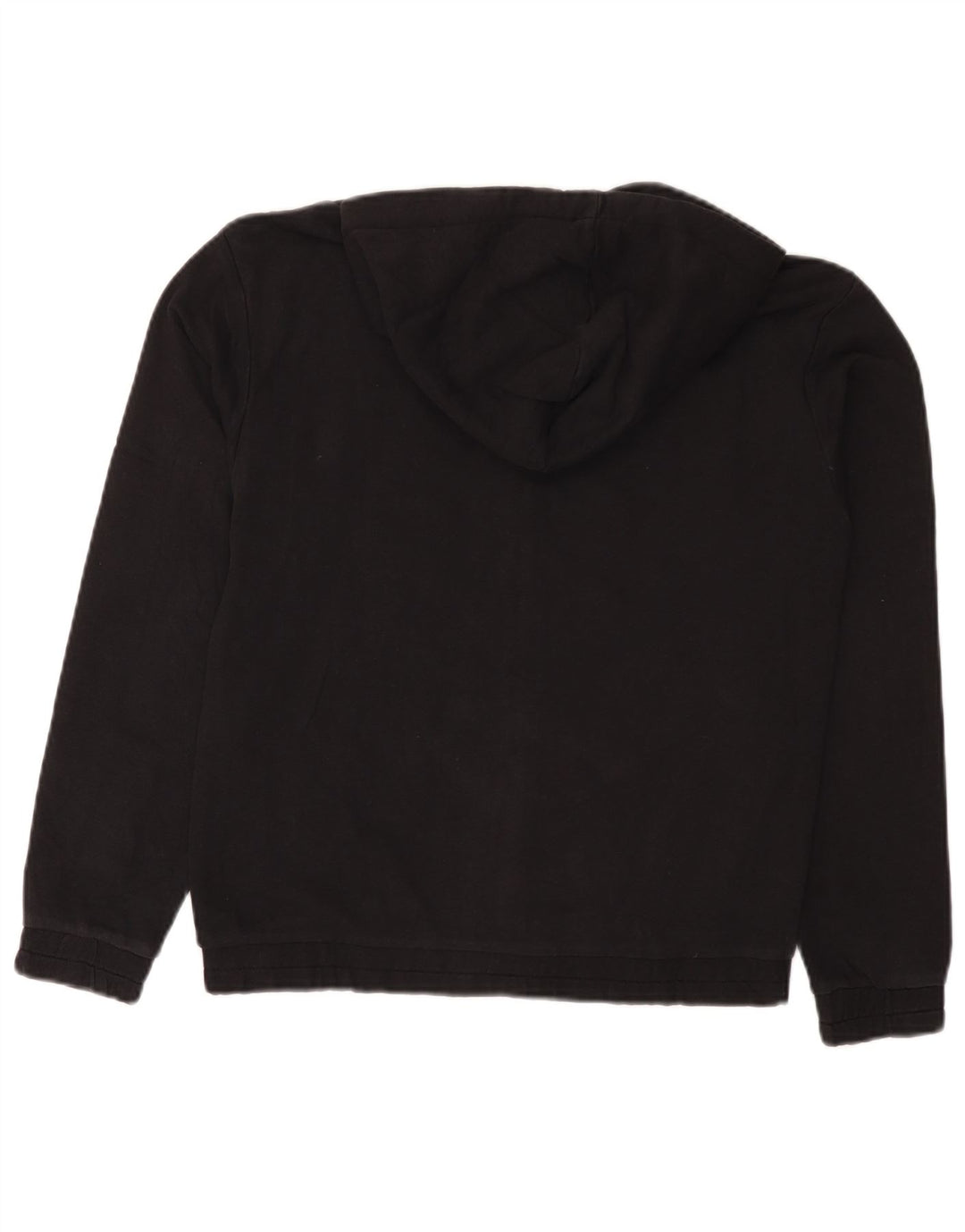 CHAMPION Damen-Kapuzenpullover mit Reißverschluss, UK 14, mittelschwarz, Baumwolle