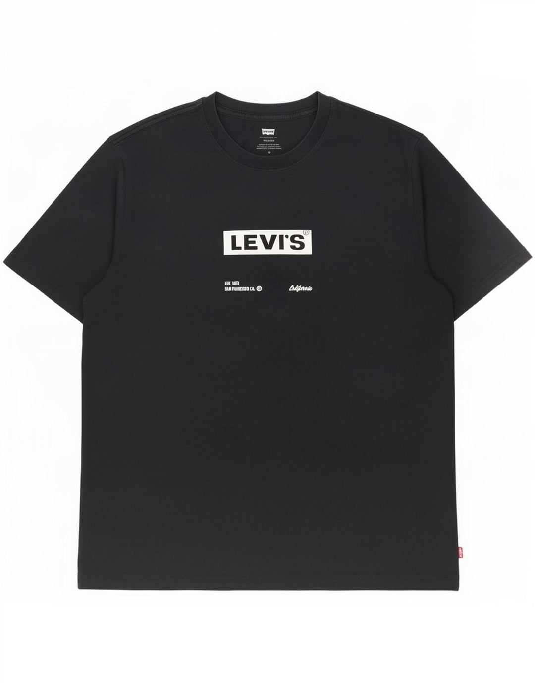 Levi's Herren-T-Shirt mit Grafik, mittelschwarze Baumwolle