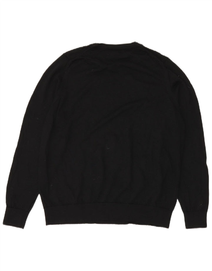 MARKS & SPENCER Damen-Pullover mit Rundhalsausschnitt, Gr. 20, 2XL, Schwarz