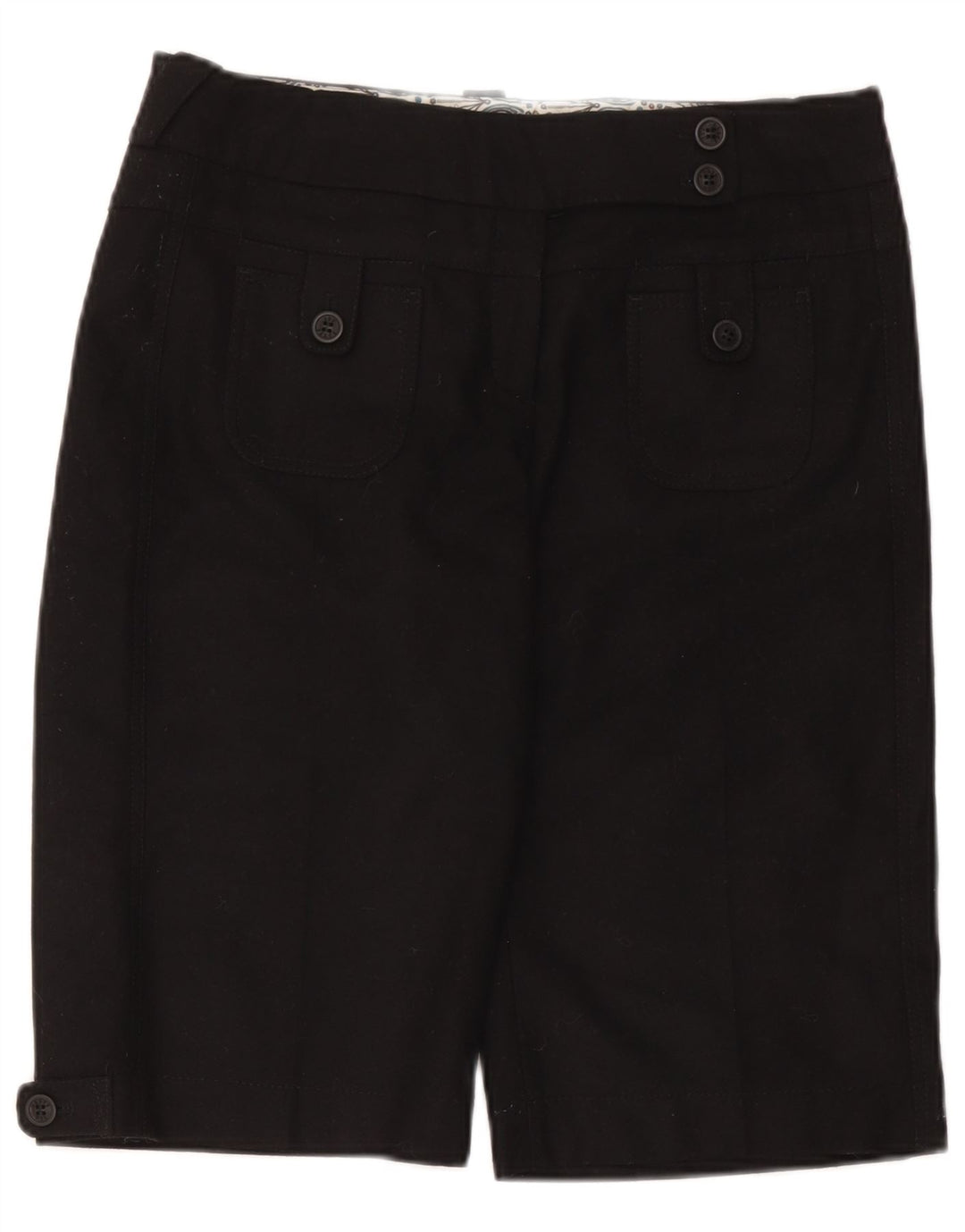 Ted Baker Freizeitshorts für Damen, Größe 3, Mittel, W34, Schwarz, Polyester