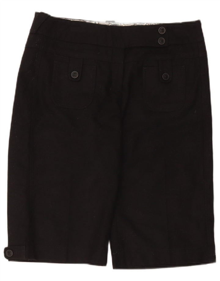 Ted Baker Freizeitshorts für Damen, Größe 3, Mittel, W34, Schwarz, Polyester