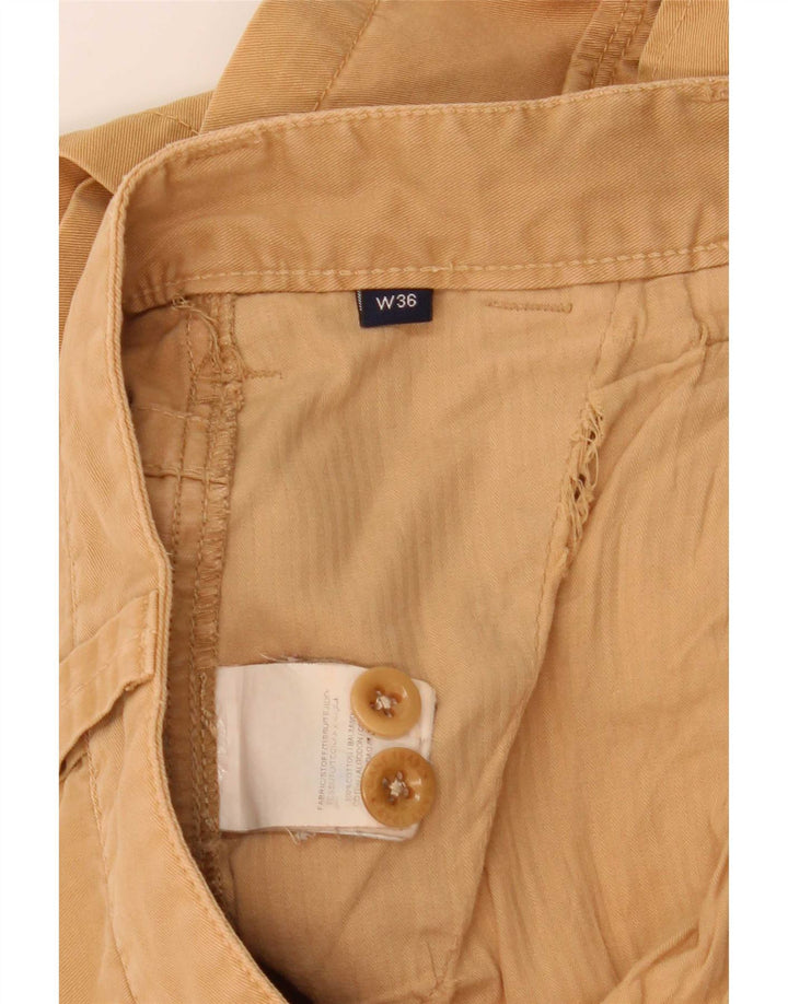 Gant Herren Cargoshorts W36 Large Beige Baumwolle