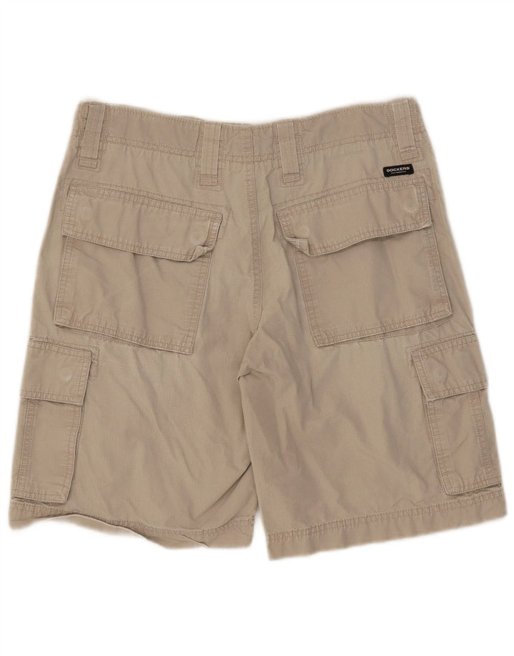 Dockers Herren-Cargoshorts mit bequemer Passform, W31, mittelbeige Baumwolle
