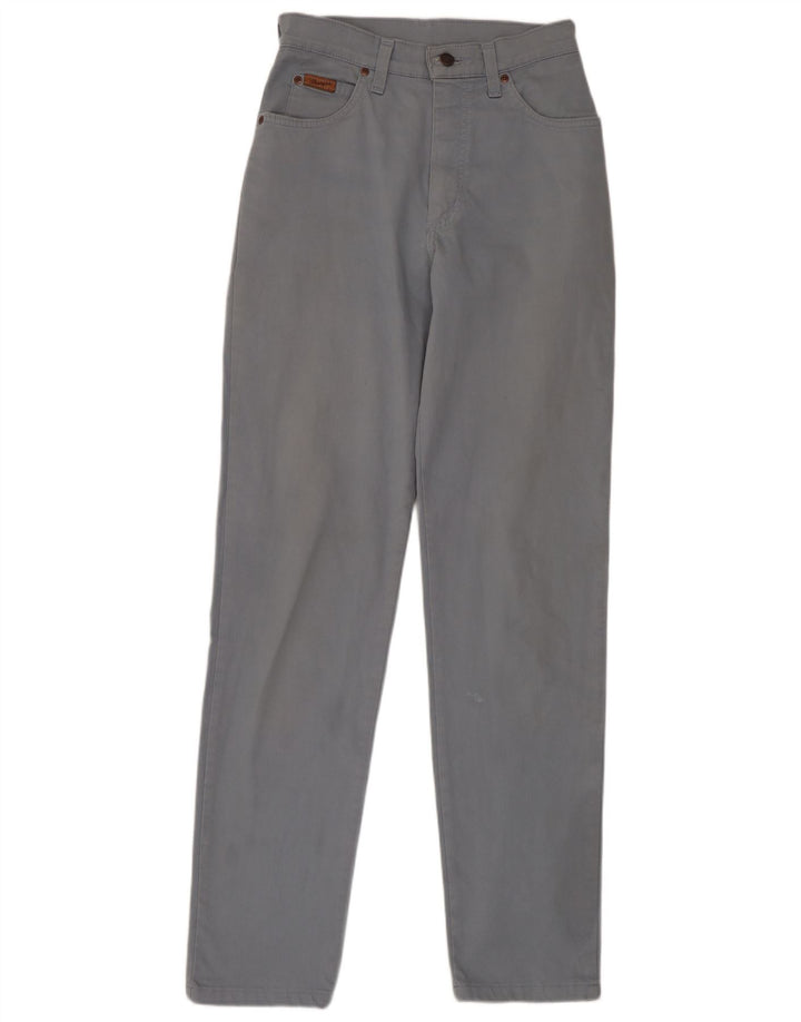 WRANGLER Damen Tapered Jeans W27 L32 Grau