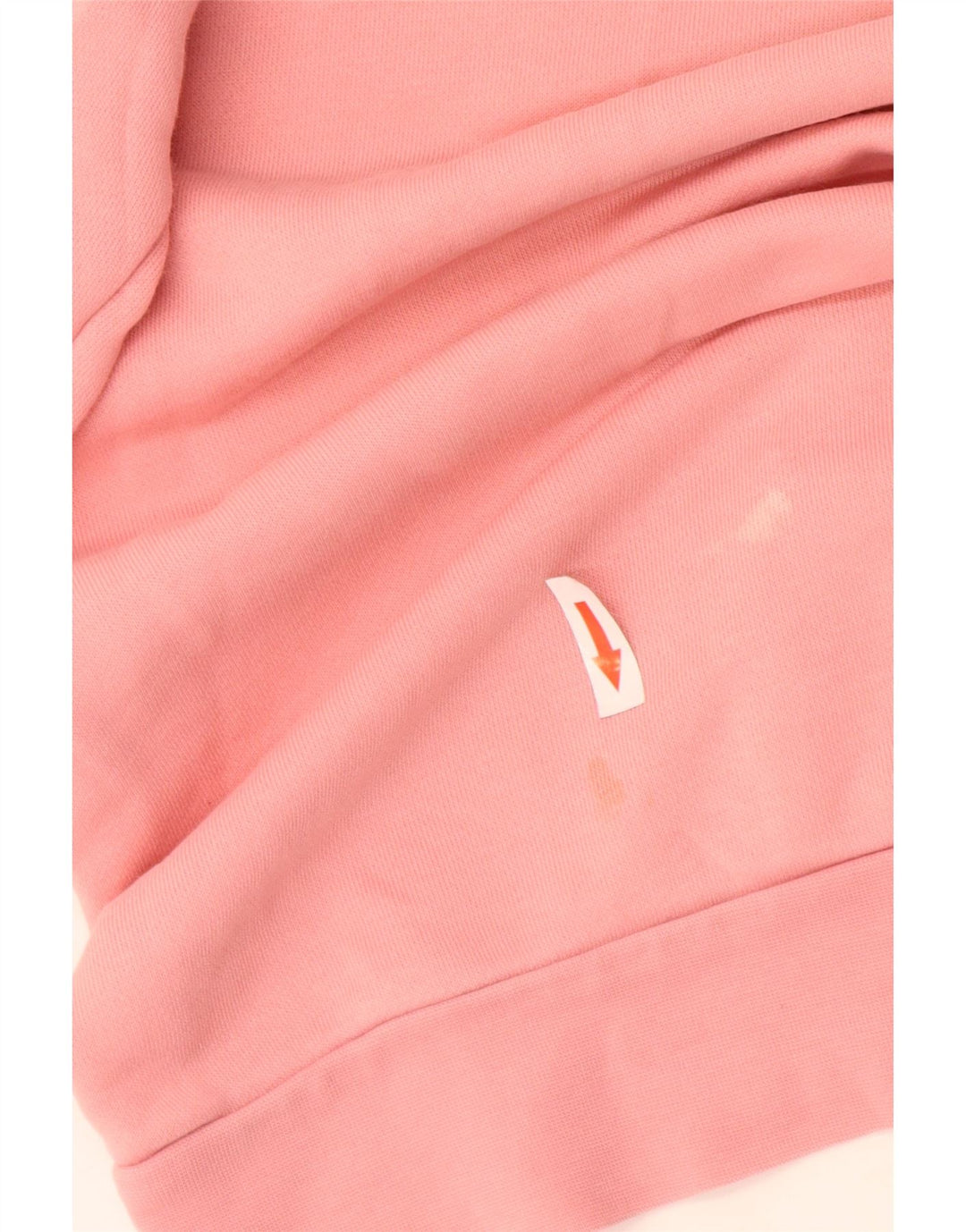 Adidas Damen Graphic Sweatshirt Pullover UK 12/14 Mittelrosa Baumwolle