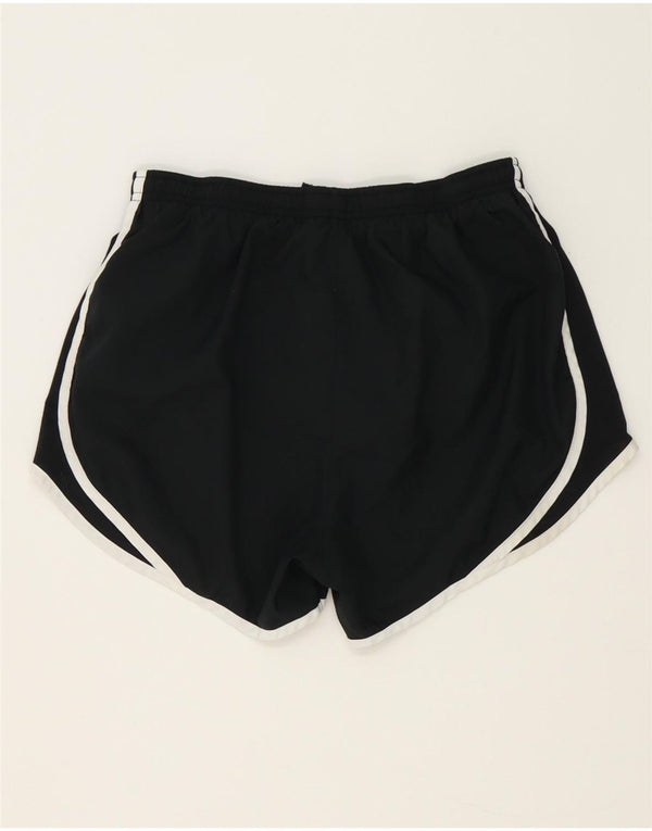 Nike Damen Dri Fit Sport Shorts UK 8 Small Schwarz Polyester
