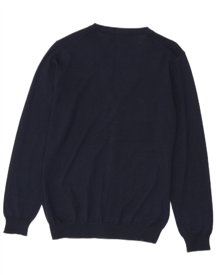 Marks & Spencer Herren-Strickjacke, klein, marineblau, Acryl