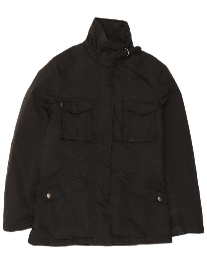 Woolrich Damen Wattierte Jacke UK 6 XS Schwarz