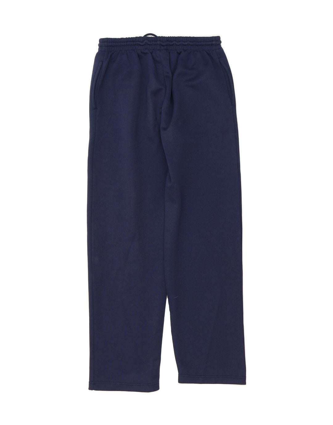 REEBOK Mens Graphic Tracksuit Trousers Small  Navy Blue Polyester Vintage Reebok and Second-Hand Reebok from Messina Hembry 