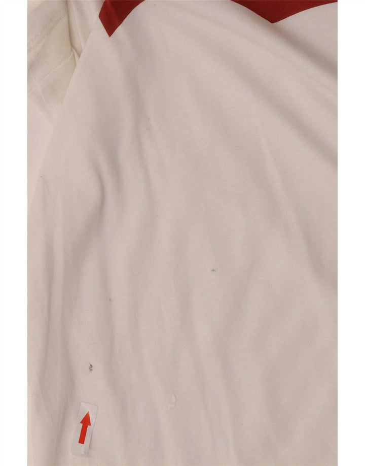 Levi's Damen Grafik-T-Shirt-Oberteil UK 12 Mittelweiß