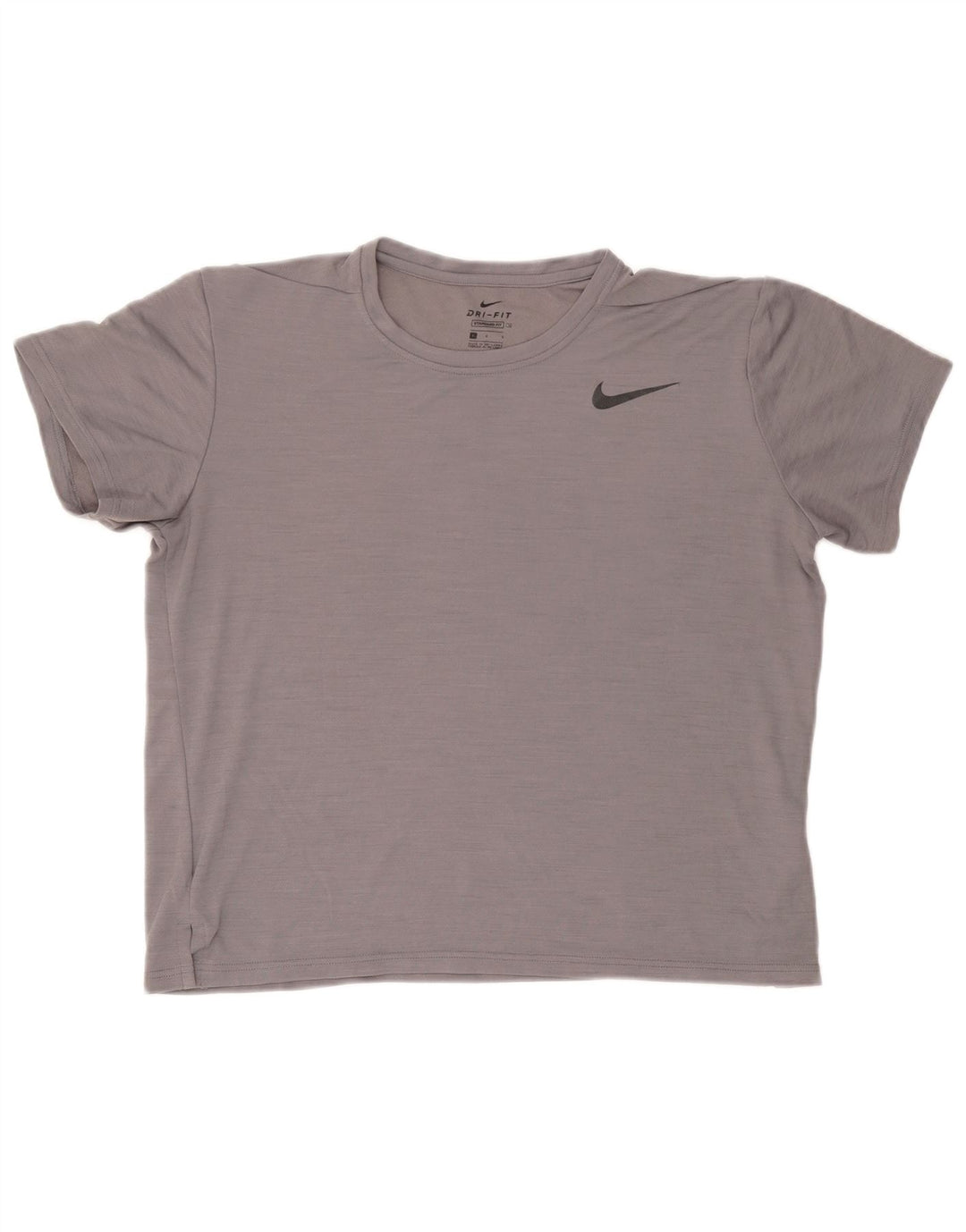 Nike Herren T-Shirt Top Large Grau Polyester