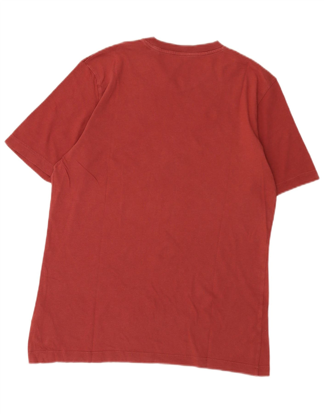 Adidas Herren Grafik T-Shirt Top Small Kastanienbraun Baumwolle