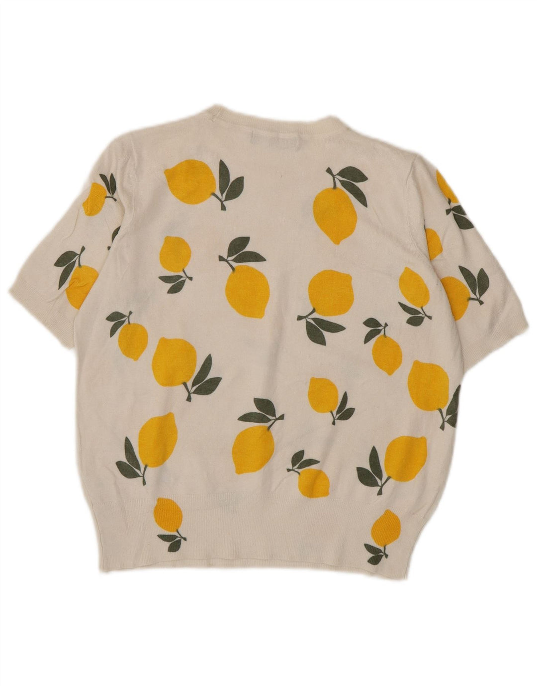 Marks & Spencer Damen-Pullover mit abstraktem Muster und U-Boot-Ausschnitt, Gr. 10, Smal