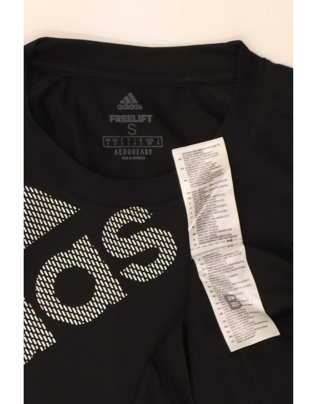 Adidas Herren Aeroready Graphic T-Shirt Top Small Schwarz Polyester