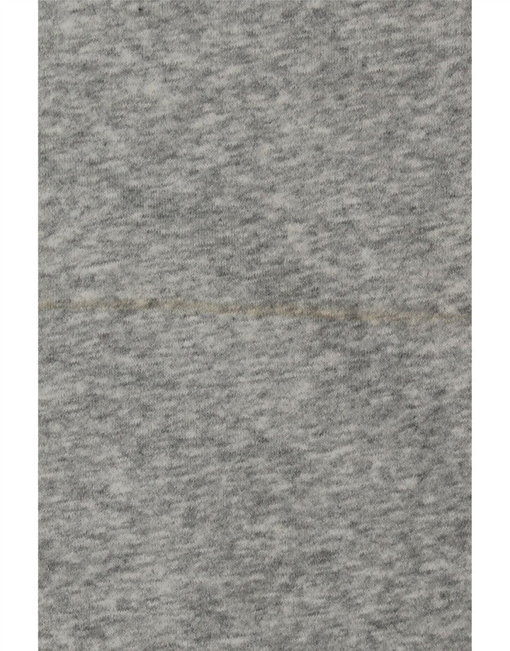 CONVERSE Grafischer Herren-Sweatshirt-Pullover XL aus grauer Colourblock-Baumwolle