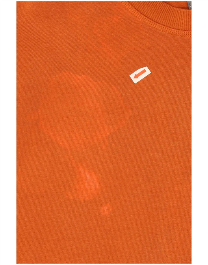 Adidas Herren Loose Fit T-Shirt Top Small Orange