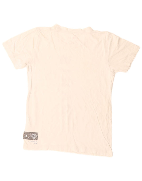Jordan Boys Paris Graphic T-Shirt Top 10–11 Jahre Mittelweiße Baumwolle