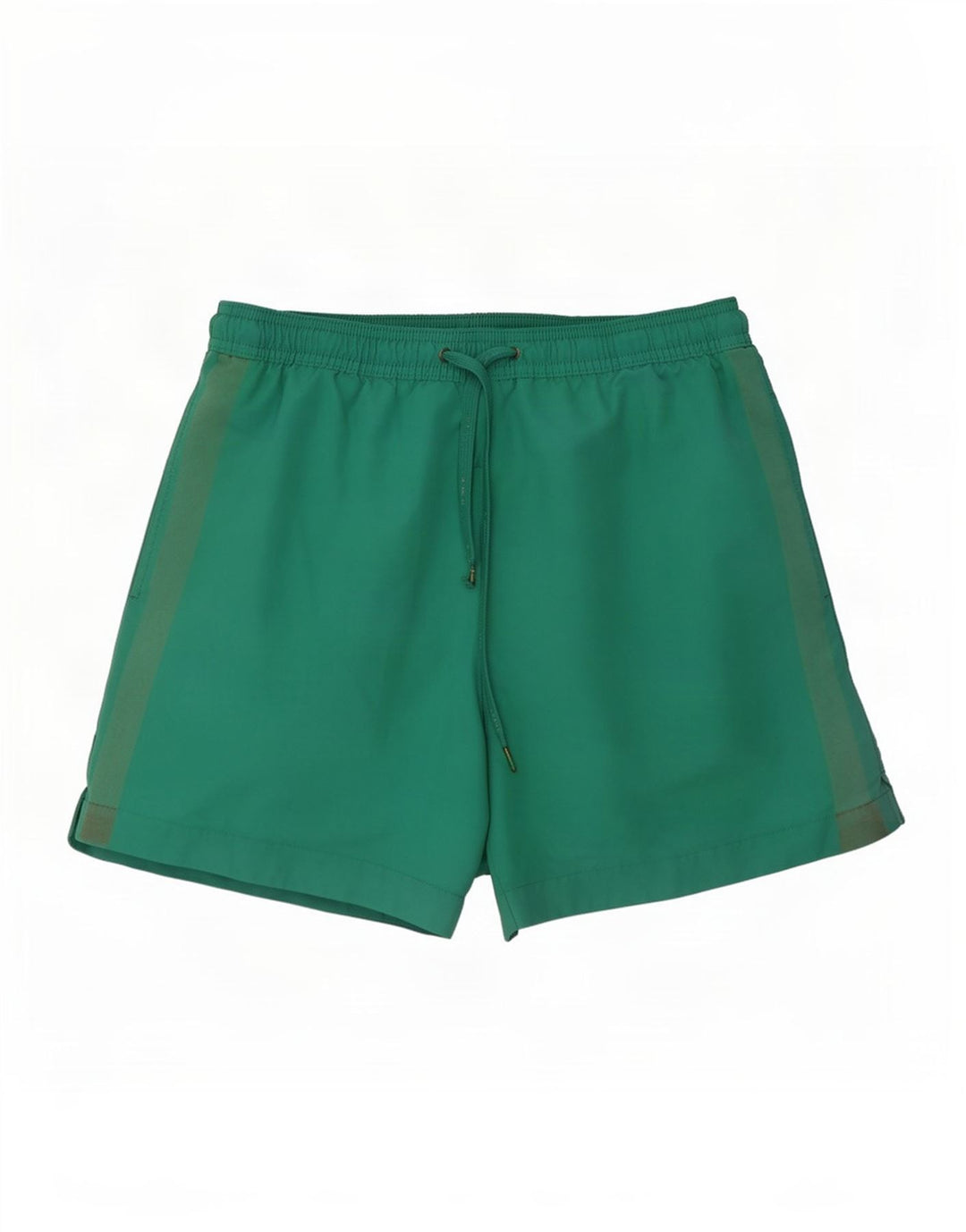 Calvin Klein Herren-Badeshorts aus mittelgrünem Polyester