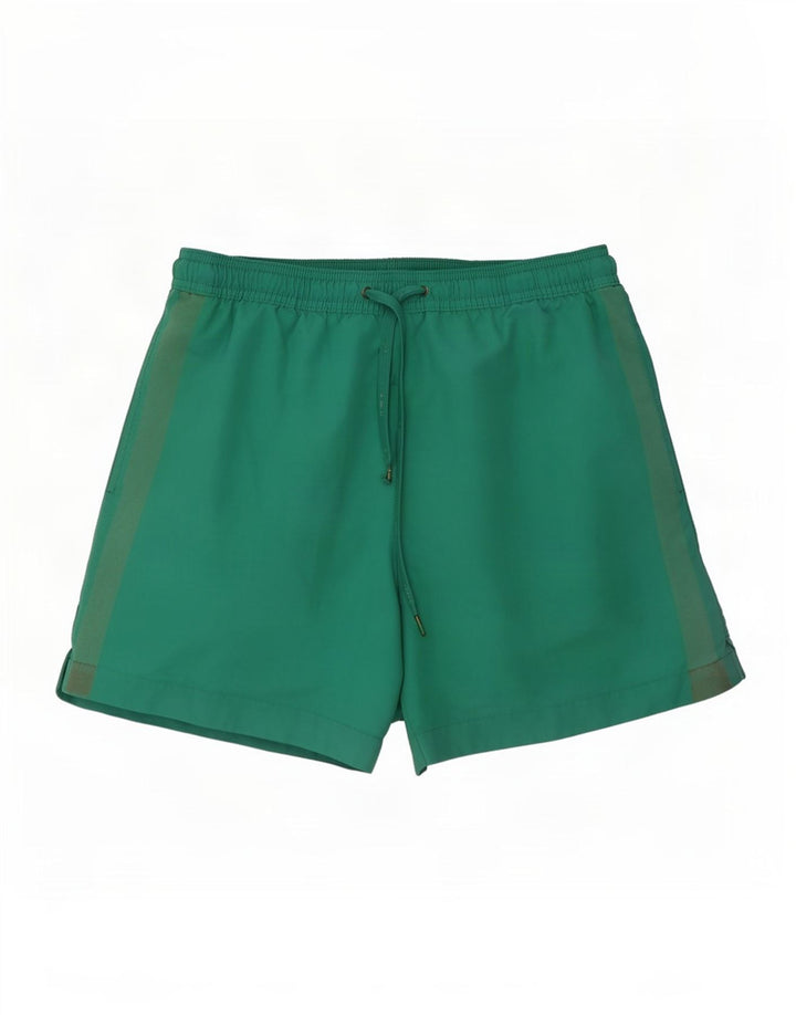 Calvin Klein Herren-Badeshorts aus mittelgrünem Polyester