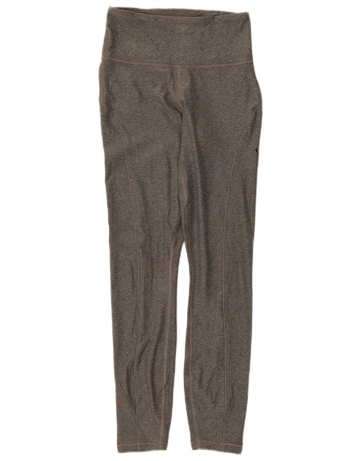 Puma Damen Leggings UK 4 XS Grau meliert
