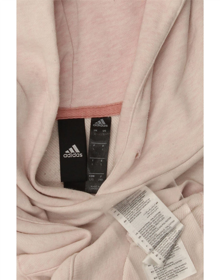 ADIDAS Herren Kapuzenpullover, groß, rosa Baumwolle