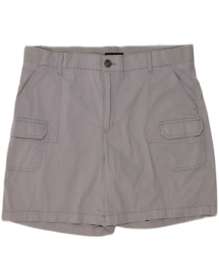LEE Womens Mid Rise Relaxed Fit Cargo Shorts W42 2XL Grey Vintage Lee and Second-Hand Lee from Messina Hembry 