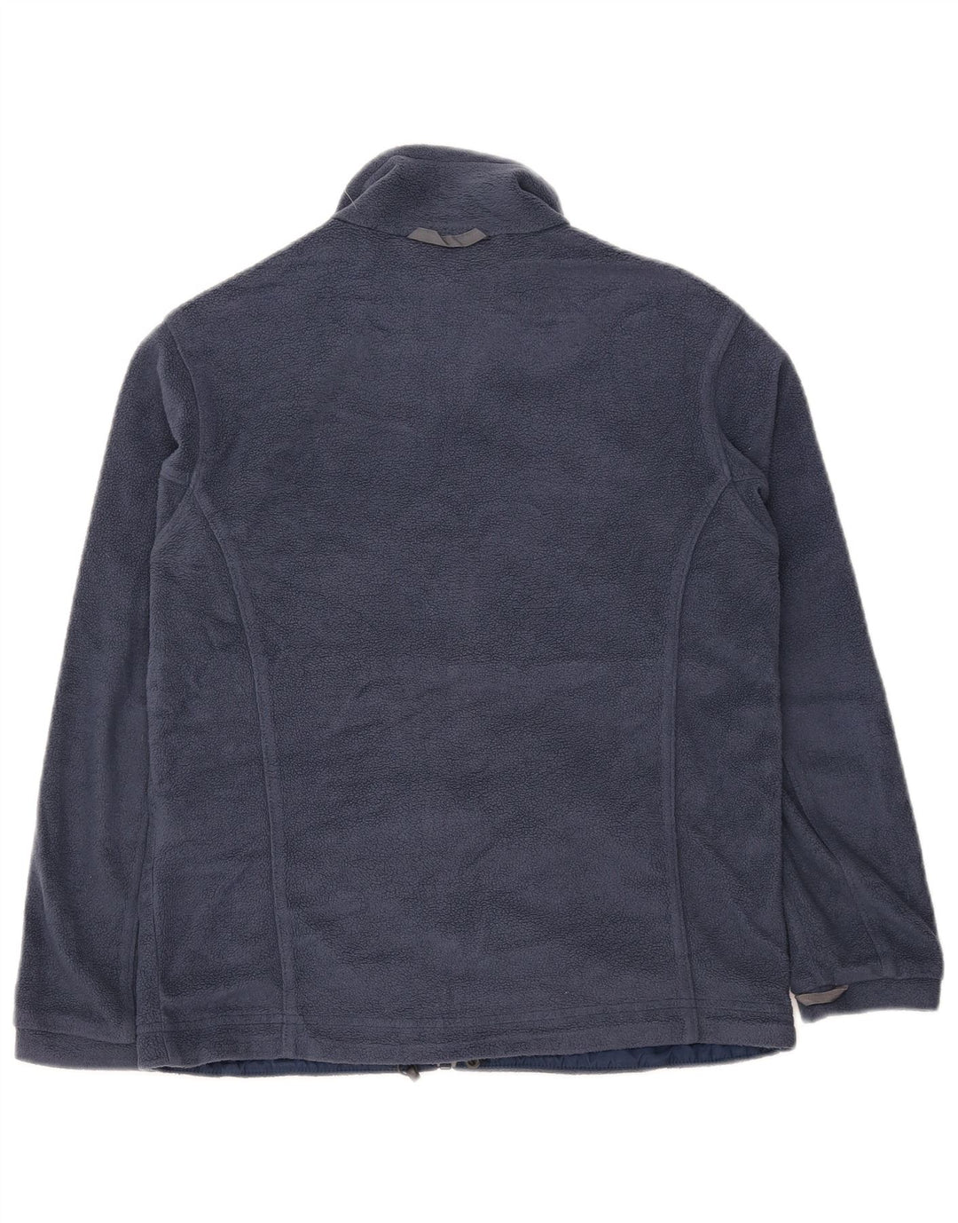 COLUMBIA Womens Fleece Jacket UK 6 XS Navy Blue Polyester