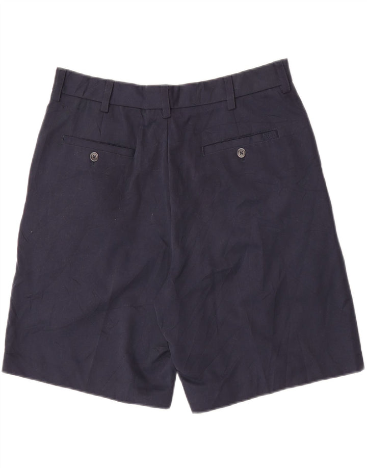 Izod Herren-Chinoshorts W34, groß, marineblaues Polyester