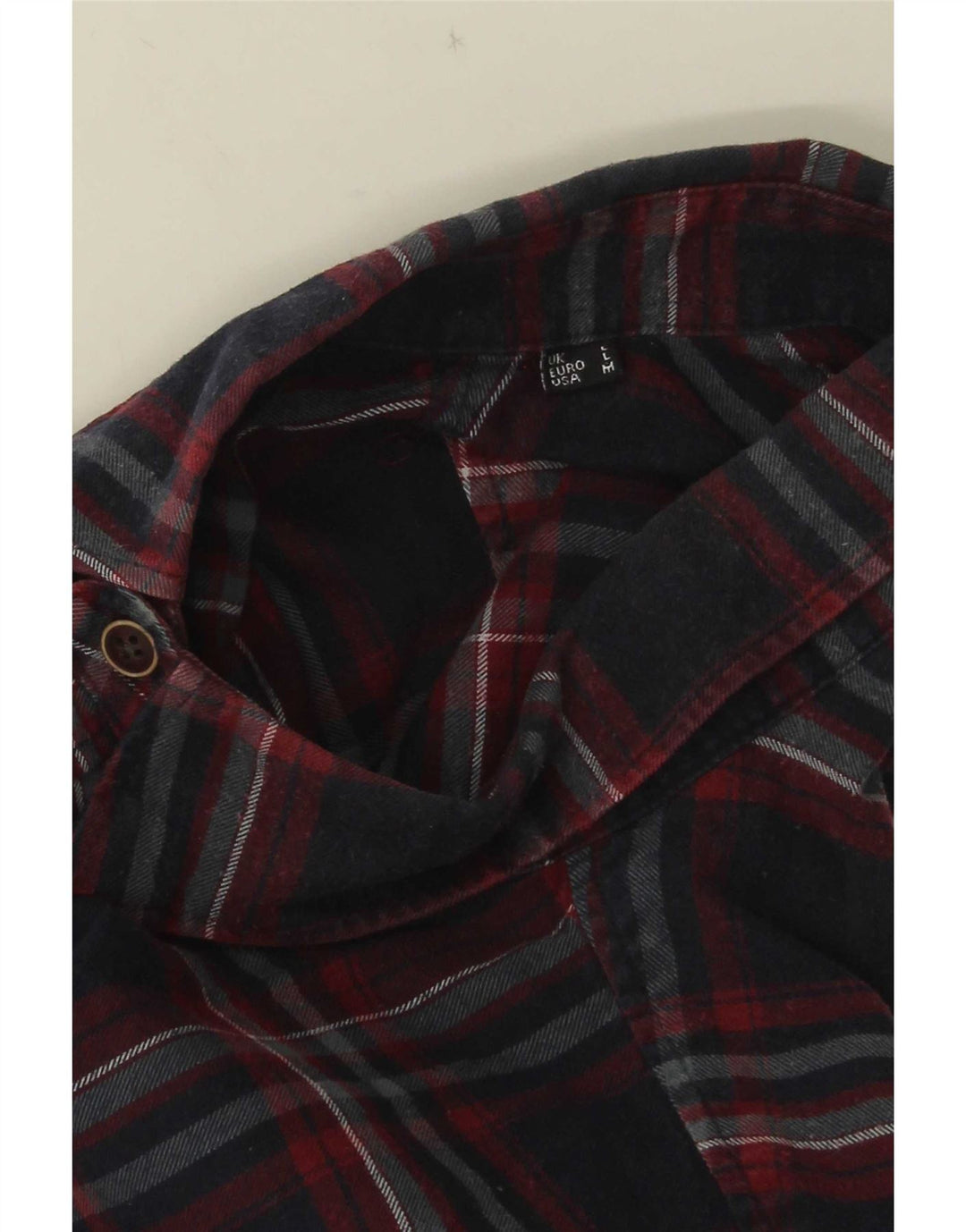 Barbour Herren-Flanellhemd mit schmaler Passform, groß, marineblau, kariert, Baumwolle
