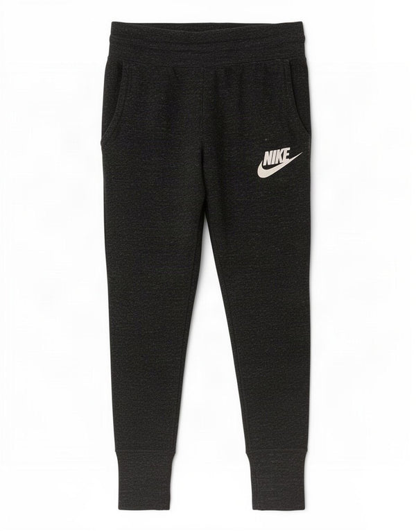 Nike Damen Trainingshose Jogger UK 6 XS Grau gefleckte Baumwolle