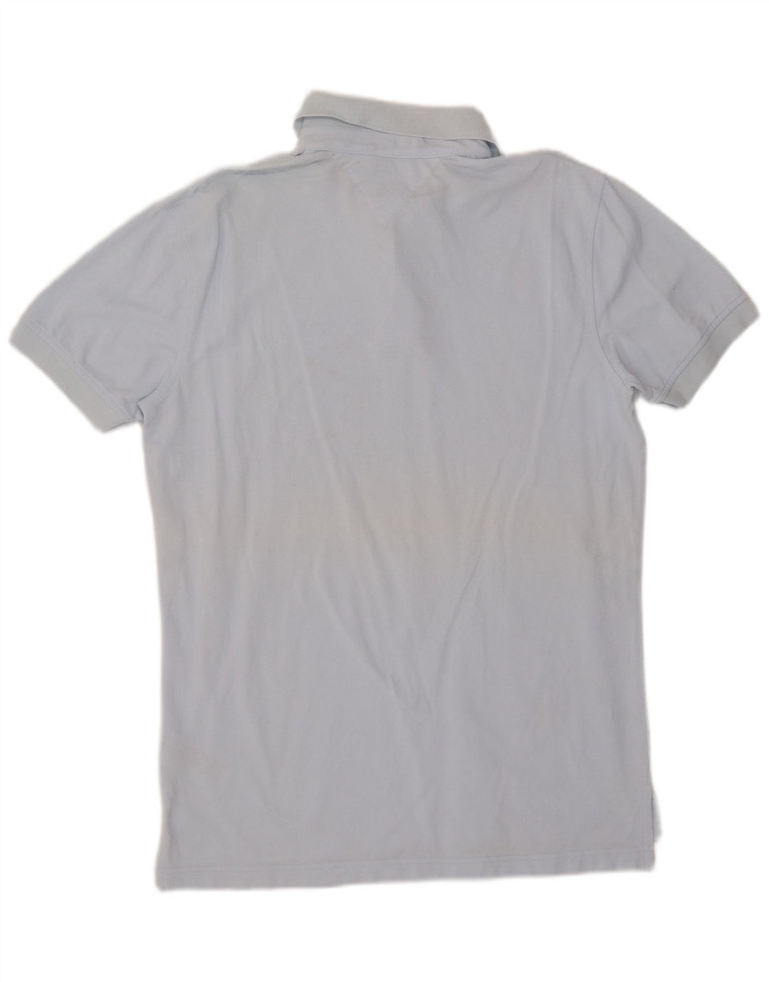 Tommy Hilfiger Herren-Poloshirt aus mittelblauer Baumwolle