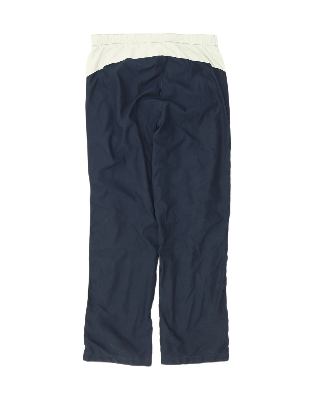 CHAMPION Mens Tracksuit Trousers Large Navy Blue Colourblock Polyester
