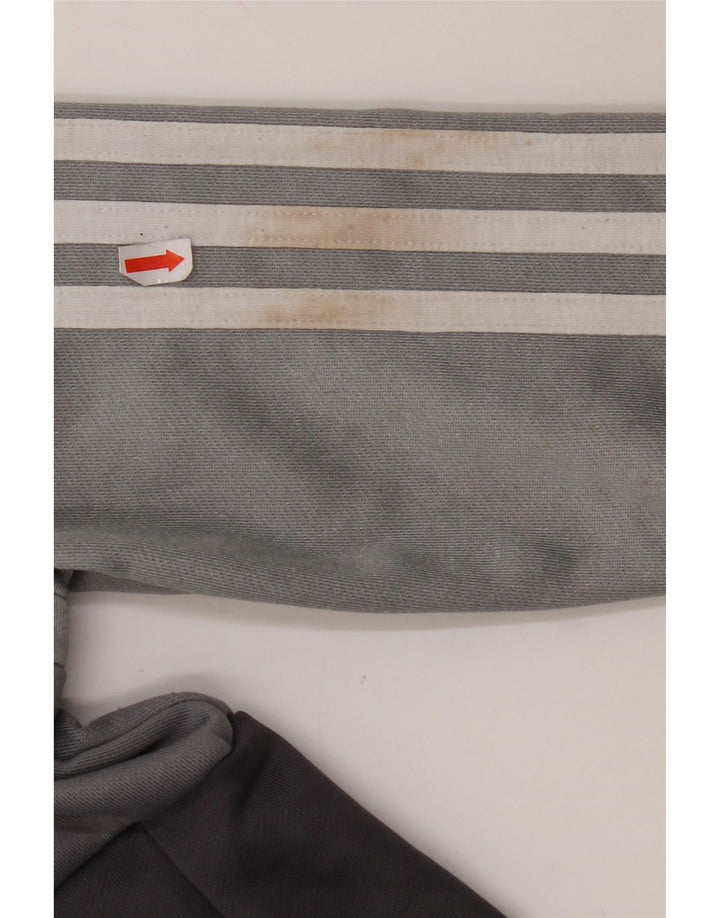 ADIDAS Jungen Aeroready Graphic Sweatshirt Pullover 9–10 Jahre Grau