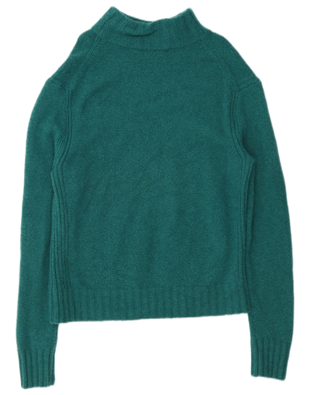 J. Crew Rollkragenpullover für Damen, UK 16, Größe L, grünes Nylon