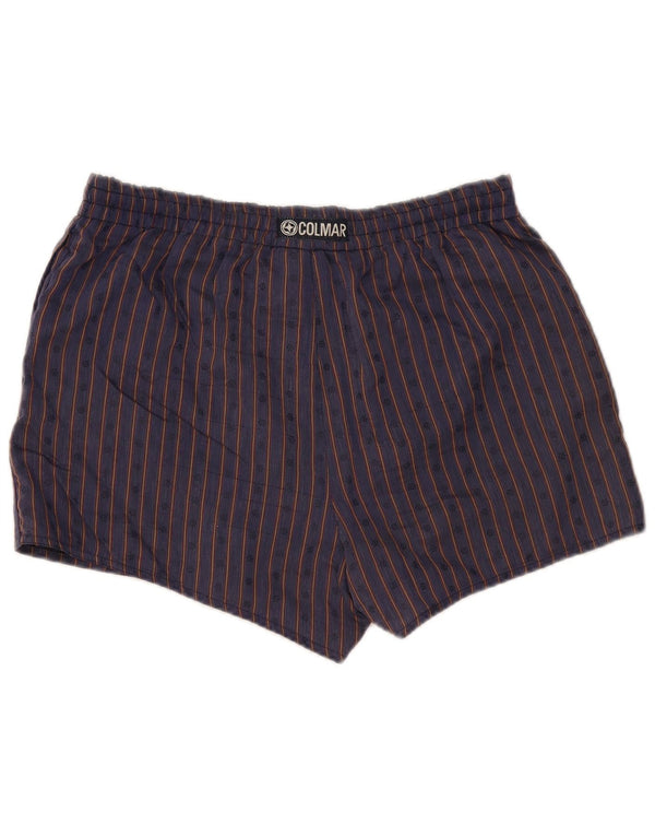 COLMAR Herren Badeshorts IT 52 Large Marineblau gestreift