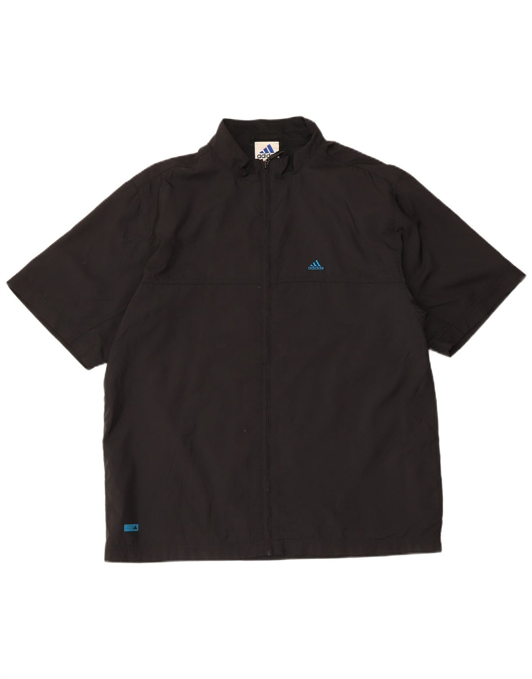 Adidas Herren Kurzarm-Trainingsoberteil, Jacke, Größe S, Schwarz, Polyester