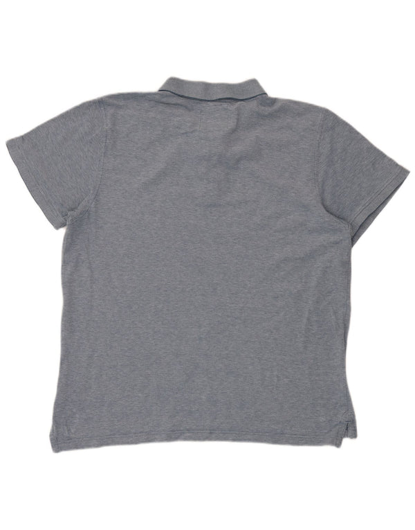 Crew Clothing Herren Poloshirt 3XL Blau Baumwolle