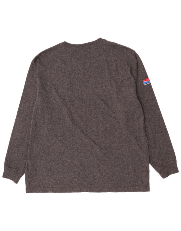 Carhartt Herren Loose Fit Graphic Top Langarm XL Grau Baumwolle