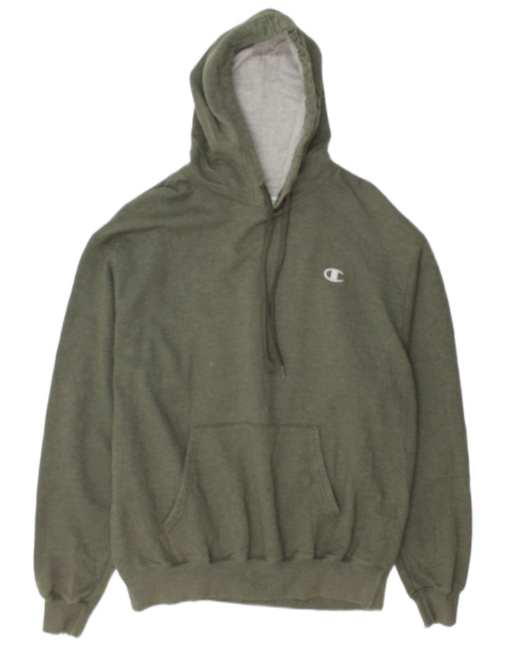 Champion Herren-Kapuzenpullover, groß, Khaki, Baumwolle