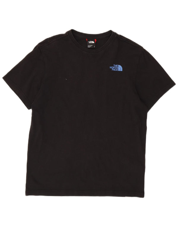 The North Face Mens Graphic T-Shirt Top Medium Black Cotton