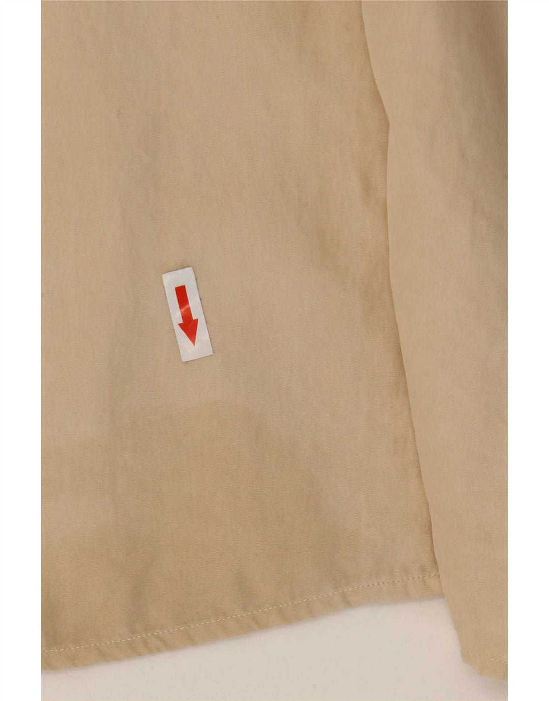 Vintage Damen Hemdbluse IT 48 XL Beige Seide
