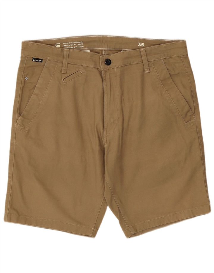 G-Star Herren Chinoshorts W36 Large Khaki Baumwolle