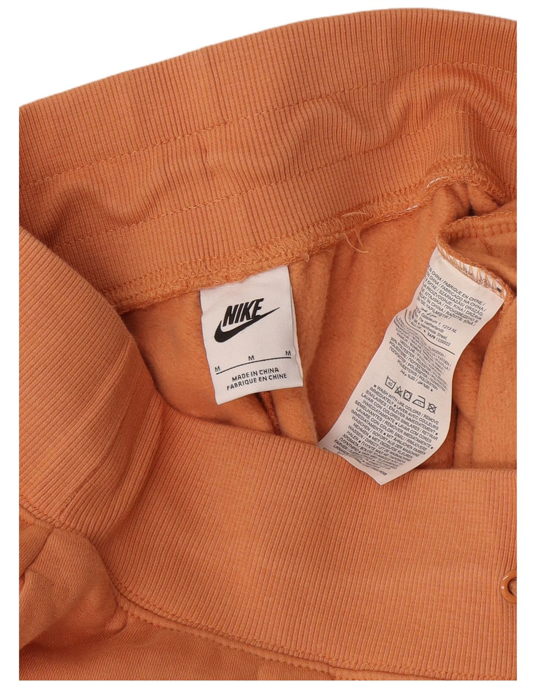Nike Damen Trainingshose Jogger UK 14 Mittelorange Baumwolle