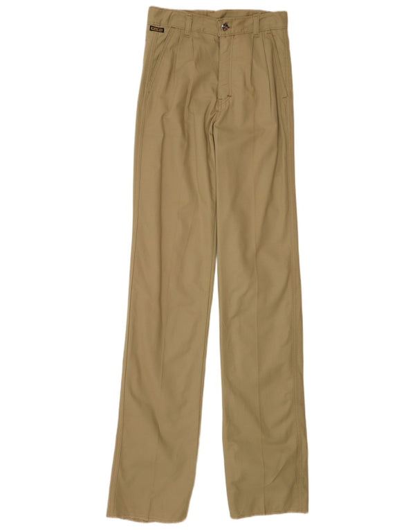 Mash Damen Straight Pegged Chino Hose IT 42 Medium W26 L37 Khaki