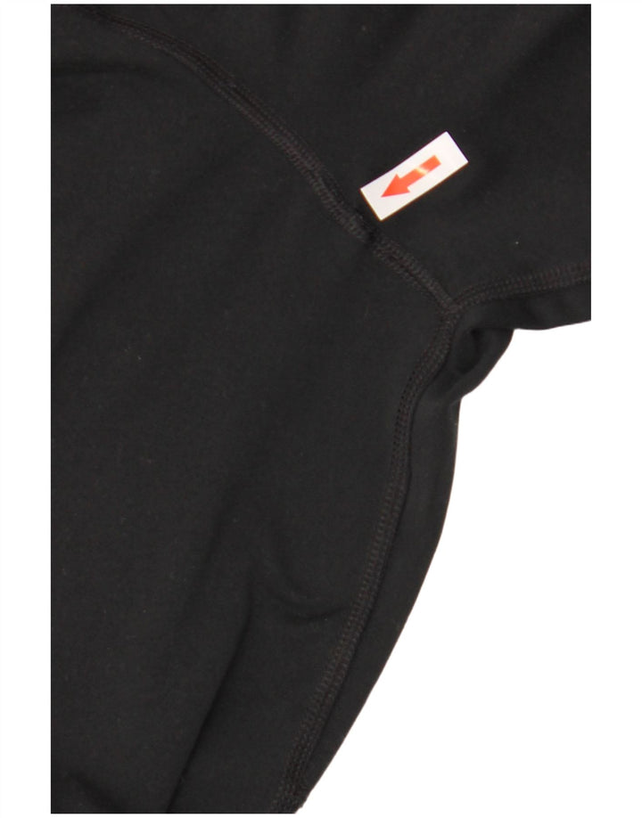 Nike Herren Dri Fit Pullover-Trainingsanzugoberteil mit Reißverschluss, Mittelschwarzes Polyester