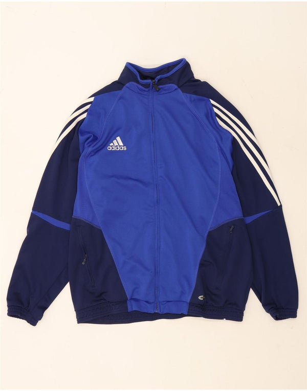 Adidas Herren Climacool Trainingsanzug Top Jacke UK 42/44 Large Marineblau